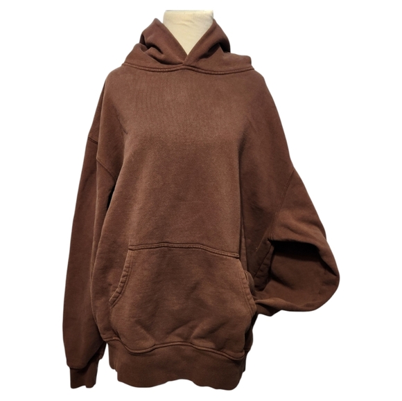 Shaka Wear Brown Hoodie Size Large - Picture 2 of 5